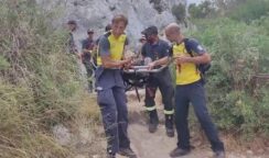 Turista francese cade lungo un sentiero della Riserva di Cavagrande: in azione il soccorso alpino