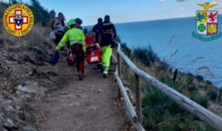 Soccorso a turista spagnolo infortunato nella riserva dello Zingaro