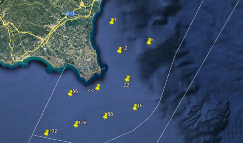 Campagna oceanografica "Bansic 2022" tra Lido di Noto e Portopalo