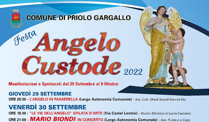 Festa dell’Angelo Custode 2022 a Priolo con i concerti di Arisa, Albano e Mario Biondi