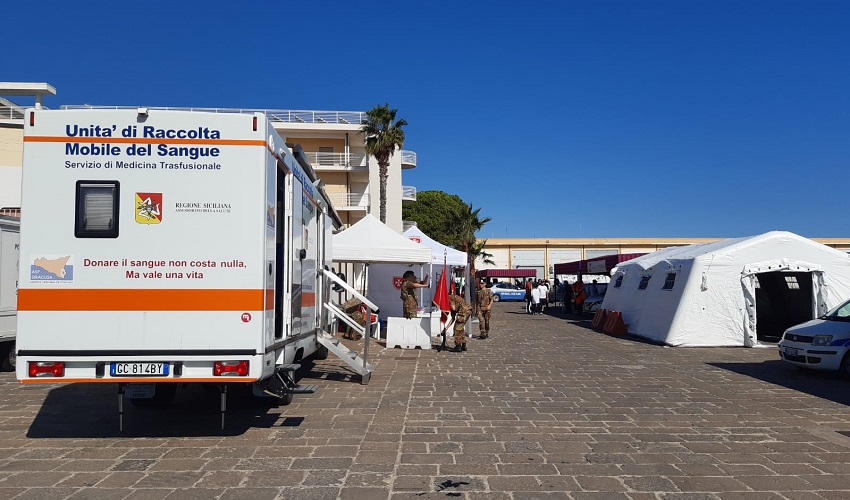 Screening oncologici, breast unit, donazione sangue ed educazione alla salute: postazioni al Villaggio sanitario di Marisicilia Cup