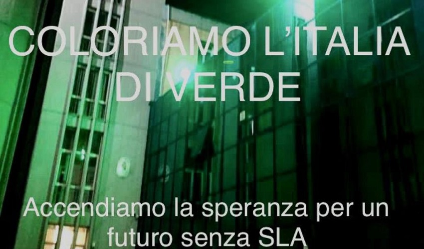 Giornata nazionale sulla Sla, a Priolo il palazzo comunale illuminato di verde