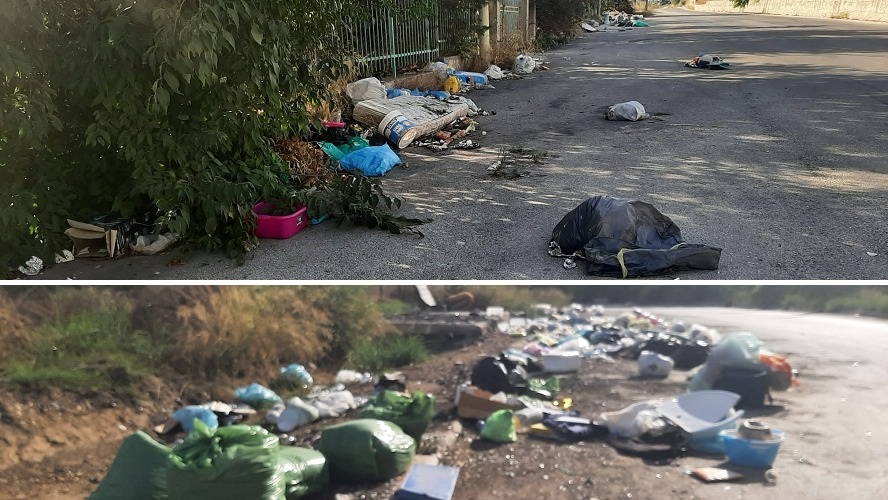 Strade extraurbane invase da montagne di rifiuti: appello al Libero Consorzio