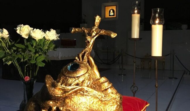 Esposizione straordinaria delle Reliquie di San Giovanni Paolo II in Santuario