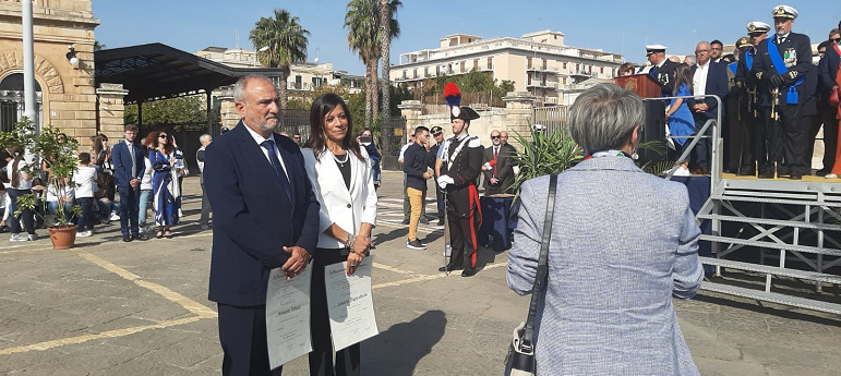 4 novembre, la celebrazione della Giornata dell'Unità d'Italia e delle Forze Armate a Siracusa. LE FOTO