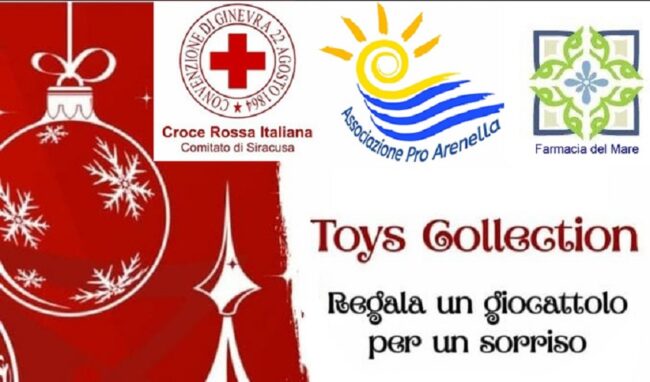 "Regala un giocattolo per un sorriso", l'iniziativa dell'Associazione Pro Arenella con la Croce Rossa