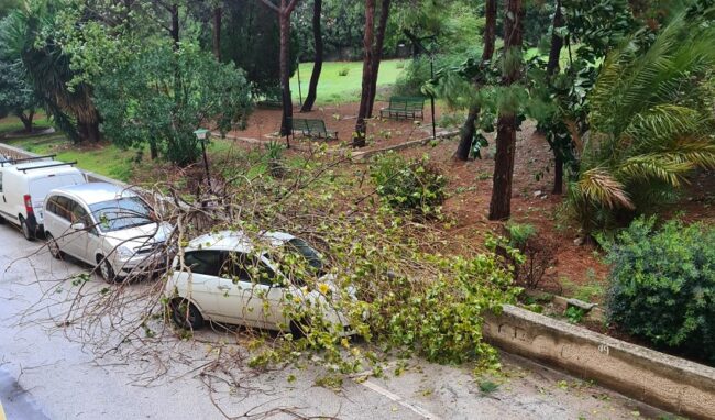 Maltempo, numerosi interventi dei Vigili del fuoco in tutta la provincia