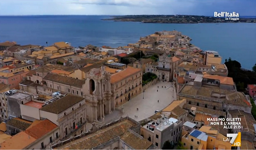 Siracusa e il Sud Est in vetrina a “Bell’Italia in viaggio” su La7