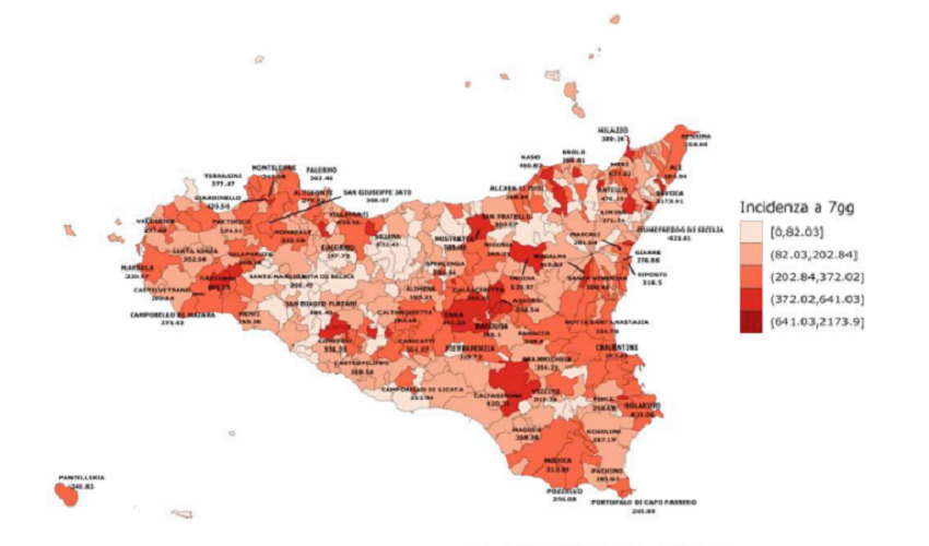 Covid, contagi e ospedalizzazioni in lieve diminuzione in Sicilia. In provincia di Siracusa - 3,44%