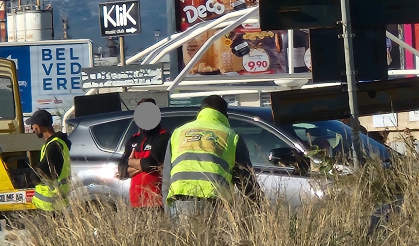 Incidente stradale a Targia: centauro in ospedale