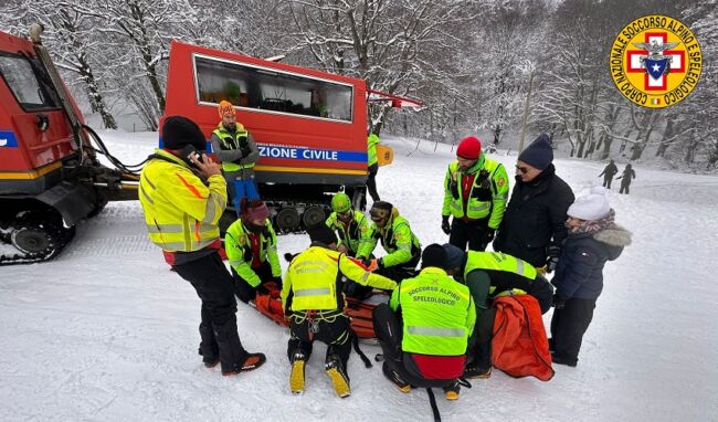 Pienone sulla neve a Piano Battaglia: 12 interventi di soccorso