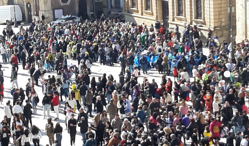 “Scuole in maschera” a Siracusa: hanno partecipato oltre 3mila tra studenti e insegnanti