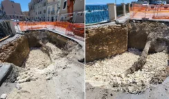 Lungomare Vittorini, lavori a ritmo serrato in vista della riapertura