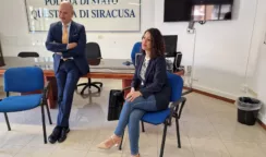 Presentato il nuovo dirigente della Squadra Mobile di Siracusa Genevieve Di Natale