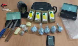 Mezzo chili di hashish in casa: 28enne arrestato 6 hashish