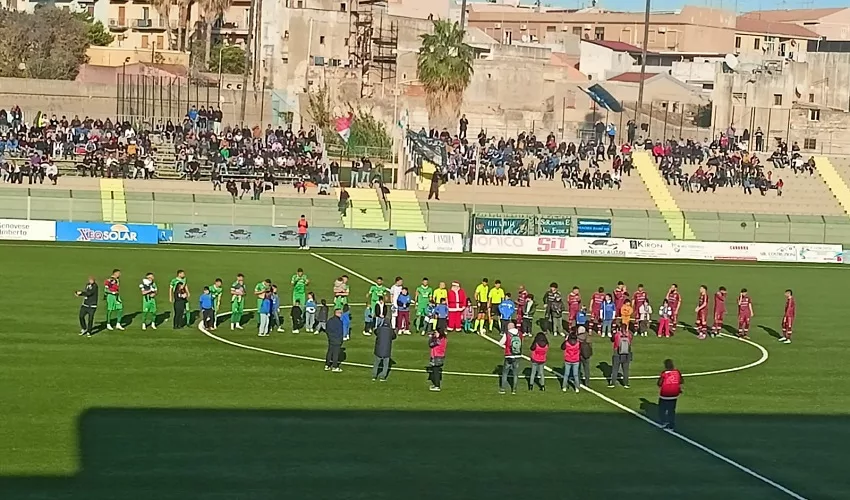 Vittoria per 2-1 del Siracusa contro il Real Casalnuovo