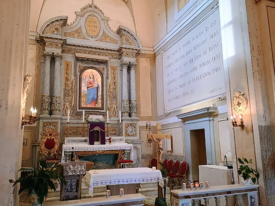 Il santuario di “Madonna della Scala” a Noto
