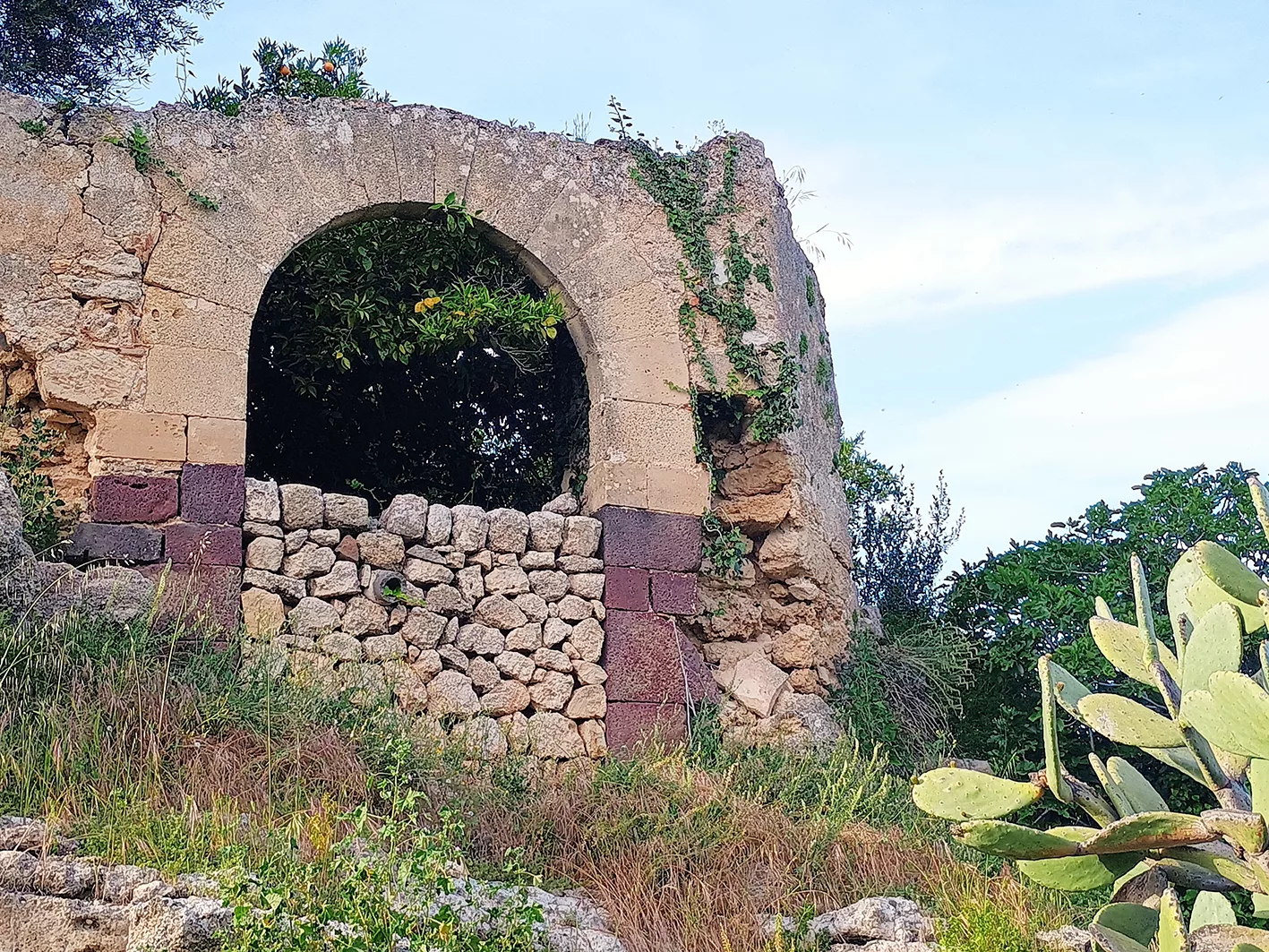 Il castello di Chadra a Francofonte