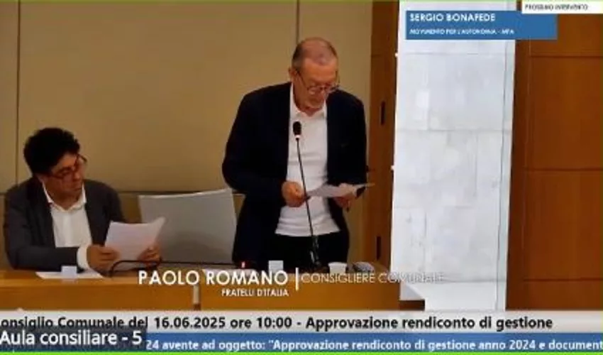 Consuntivo 2024, voto contrario di FdI: “Gestione amministrativa fallimentare”