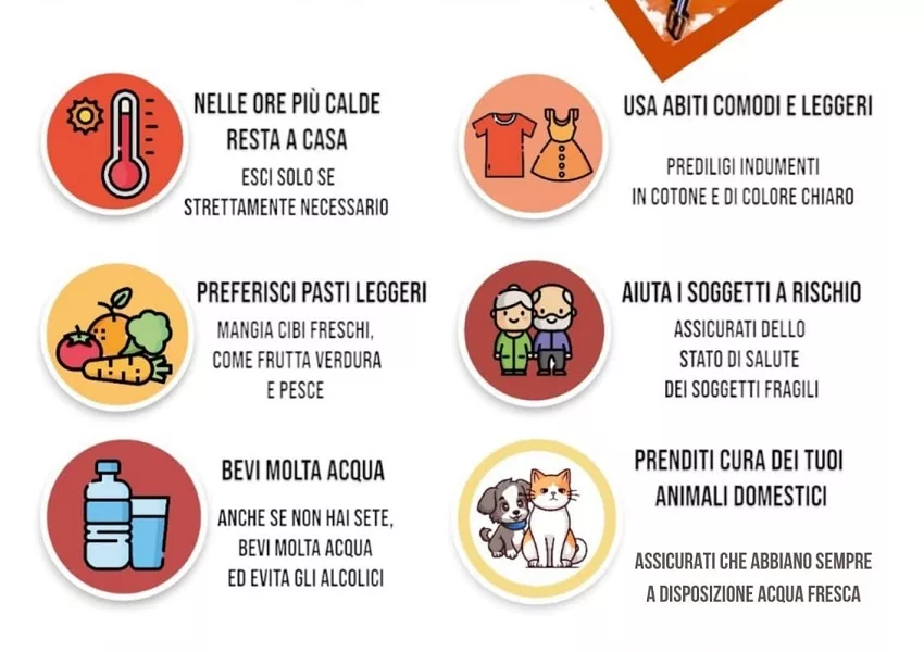 Caldo estremo: a Priolo misure a sostegno delle fasce deboli