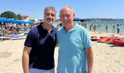 Cannata con il Ministro Urso nelle spiagge siracusane: al lavoro per industria e turismo cannata