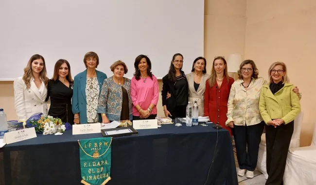 Passaggio di consegne per la Fidapa di Siracusa 6 fidapa