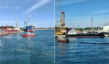 Esercitazione antincendio, antinquinamento e security al porto di Augusta 1 esercitazione