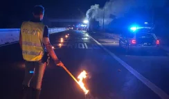 Siracusa-Catania, incidente all'altezza dello svincolo di Sortino: 2 feriti incidente