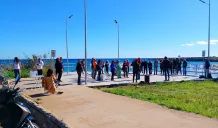 "Mare libero e basta cemento": la manifestazione per la tutela della costa e del territorio 1 mare
