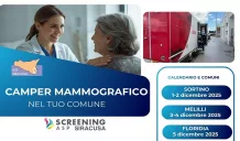 Il calendario di dicembre del camper mammografico dell'Asp di Siracusa 5 camper