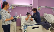 Visore di realtà virtuale al Di Maria di Avola per ridurre ansia e dolore nei piccoli pazienti 1 visore