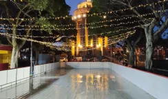 Mercatino di Natale e pista di pattinaggio su ghiaccio ai Villini mercatino