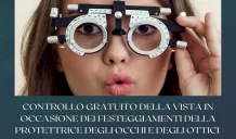 Controllo gratuito della vista degli Ottici Cna per la festa di Santa Lucia 2 controllo
