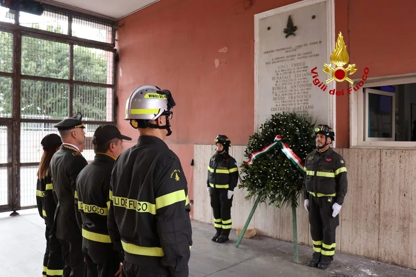 caduti vigili del fuoco