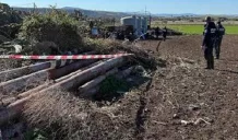 Operazione "Terra bruciata": roghi e abbandono di rifiuti accanto ad un'area di grande pregio naturalistico 1 rifiuti