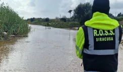 Esondazione dell'Anapo: in alcuni punti acqua ancora alta 1 metro esondazione