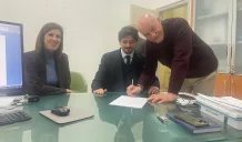 Firmato il contratto per l'avvio dei lavori al campo sportivo ex Feudo 1 contratto