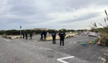 Vasta discarica abusiva vicino alla SS 193: provvedimento di sequestro della Polizia provinciale 4 discarica