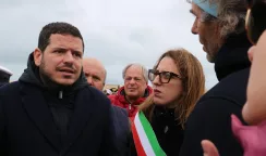 I danni del ciclone Harry a Portopalo: visita del presidente dell'Ars Galvagno ciclone