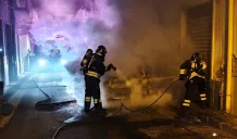Auto in fiamme a Lentini. Indagini in corso 2 auto