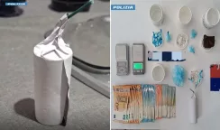 In casa un ordigno e 100 grammi di cocaina: 28enne arrestato ordigno