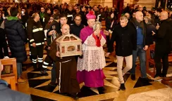 Il pellegrinaggio delle reliquie di Santa Lucia al Sepolcro di Sant'Agata a Catania santa lucia
