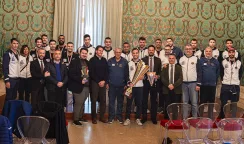 Riconoscimento del Comune alla Teamnetwork Albatro vincitrice della Coppa Italia riconoscimento