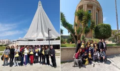 Colombe pasquali della TMA donate da Isab alle parrocchie del Pantheon e del Santuario colombe