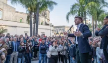 Elezioni Amministrative a Floridia, prima uscita pubblica di Marco Carianni 1 floridia