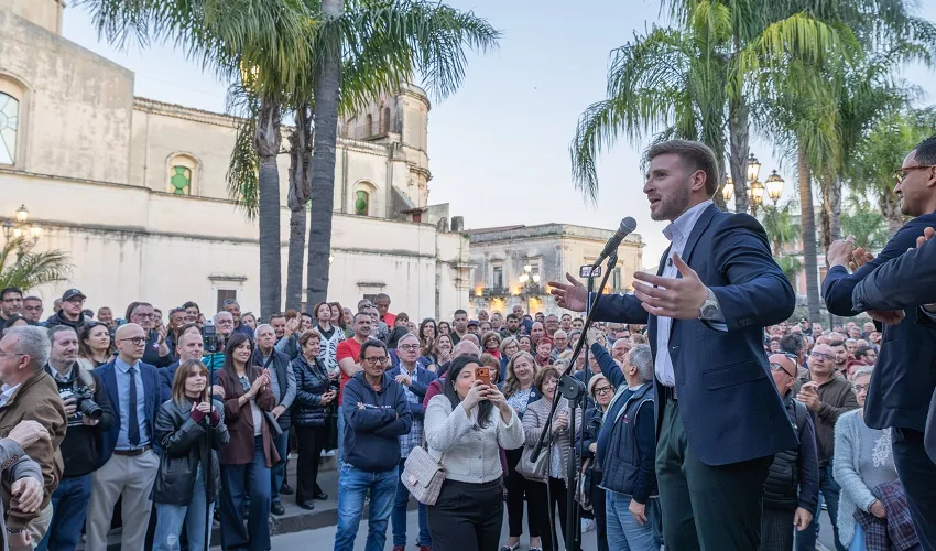 Elezioni Amministrative a Floridia, prima uscita pubblica di Marco Carianni