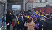 Gli alunni del Giaracà in visita al comando della Polstrada 1 giaracà