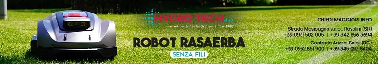 Robot rasaerba senza fili: l'ultima novità tecnologica della Hydro Tech 4.0