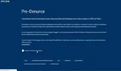 Denunce online: nuovo servizio sperimentale della Polizia di Stato denunce online